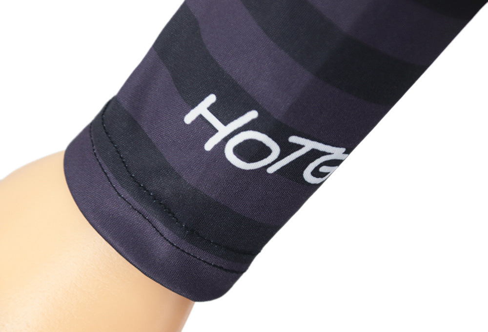 Women Round Neck Long Sleeve Printed Jumpsuit 29