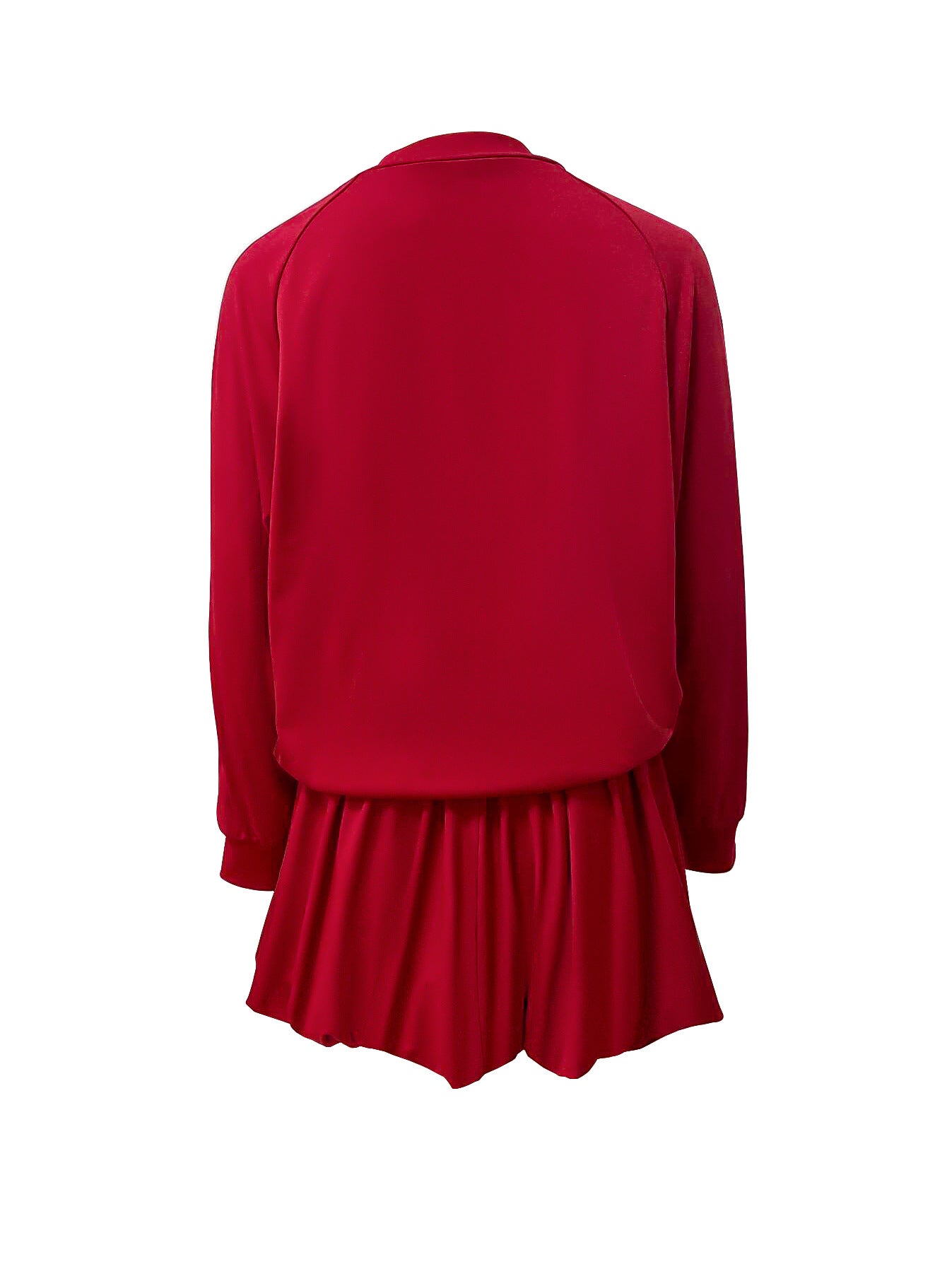 Women Spring Summer Turndown Collar Coat and Skirt Two-Piece Set 8