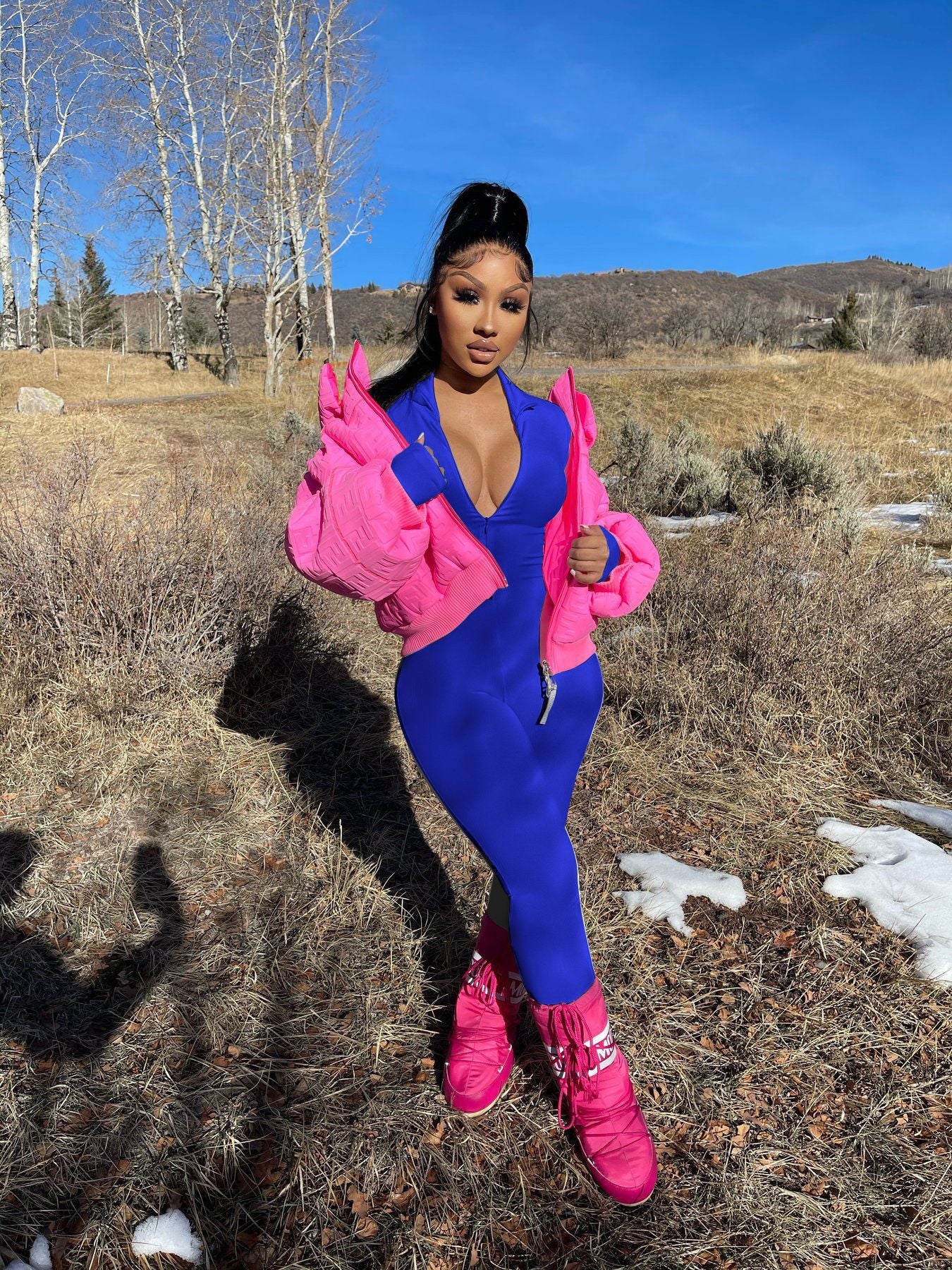 Women Autumn Zipper Jumpsuit 12