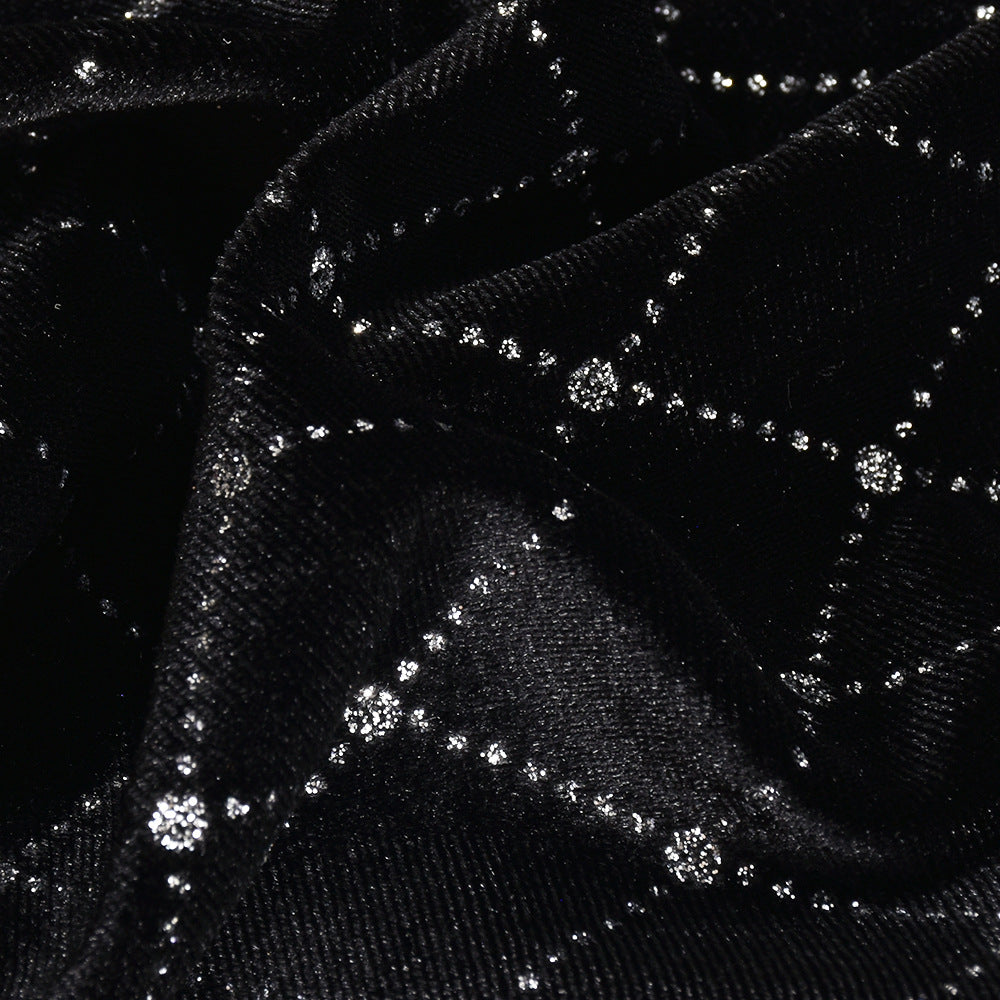 Summer Contrast Low Back Deep V Strap  Women Dress 9