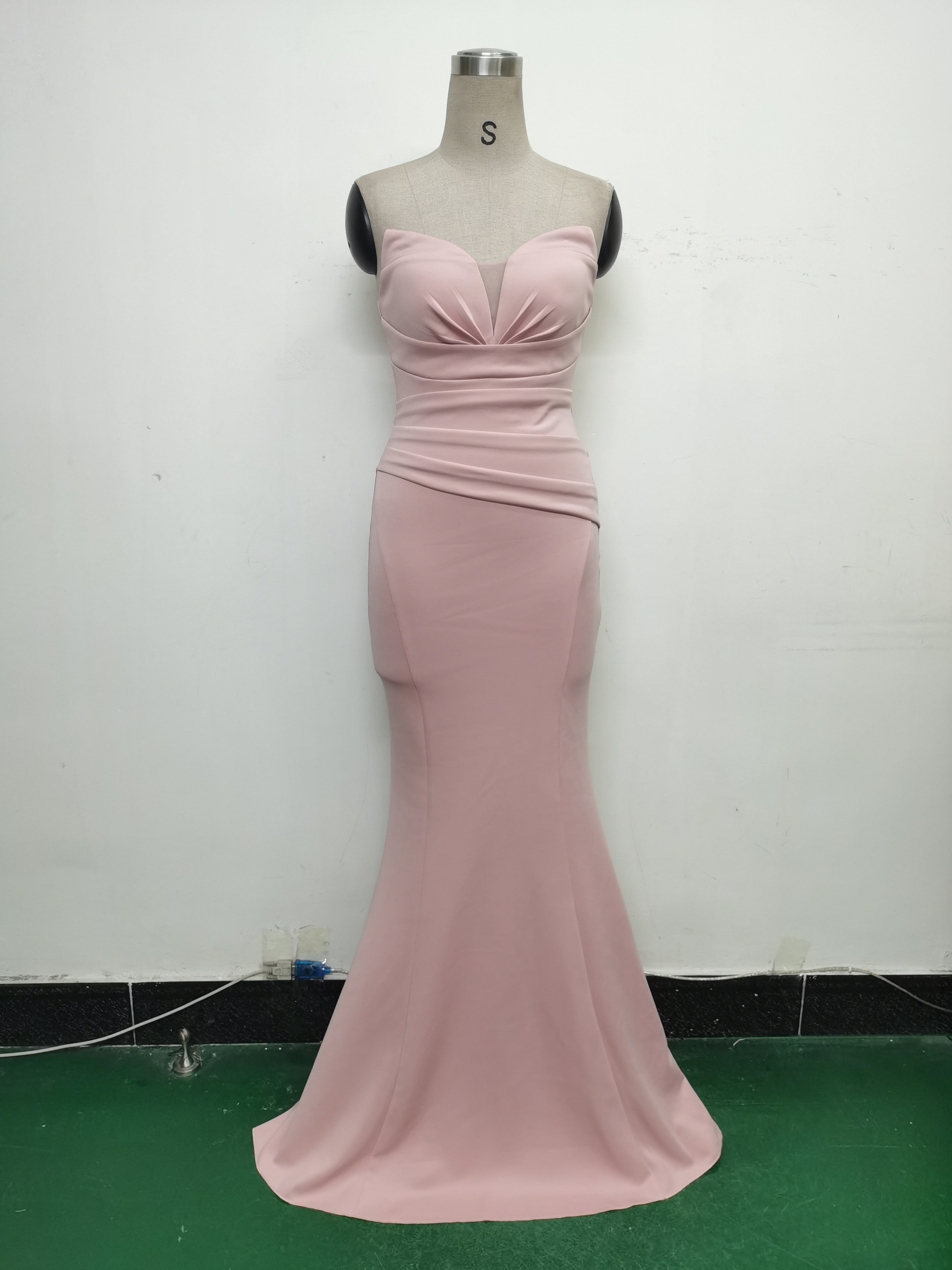 Women Sexy Off Shoulder Satin Evening Dress 20