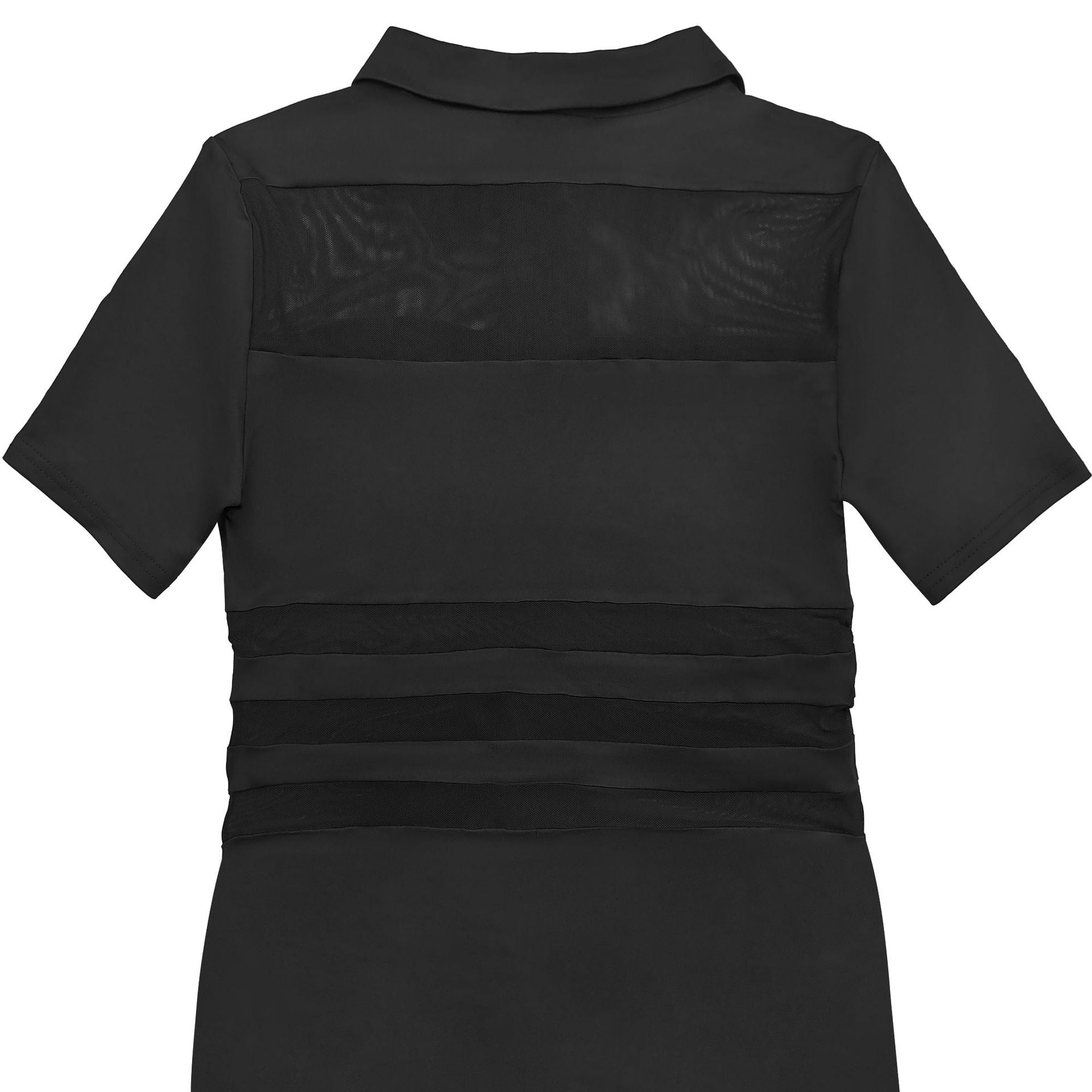 Fashion Women's Sexy See-Through Mesh Patchwork Bodycon Dress 15