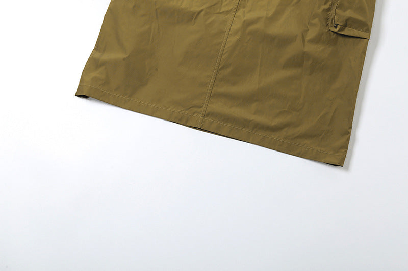 Autumn Women's Clothing Zipper Slim Long Sleeve Crop Jacket Cargo Skirt Two Piece Set 25