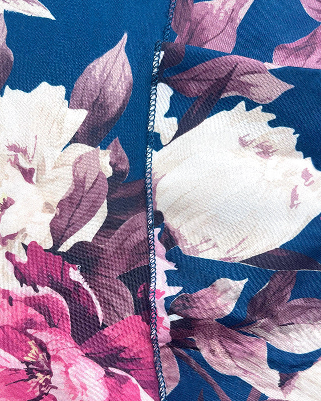 Women Beach Edge Holidays Printed Suspender Top Cascading Ruffles Skirt Two-Piece Set 16