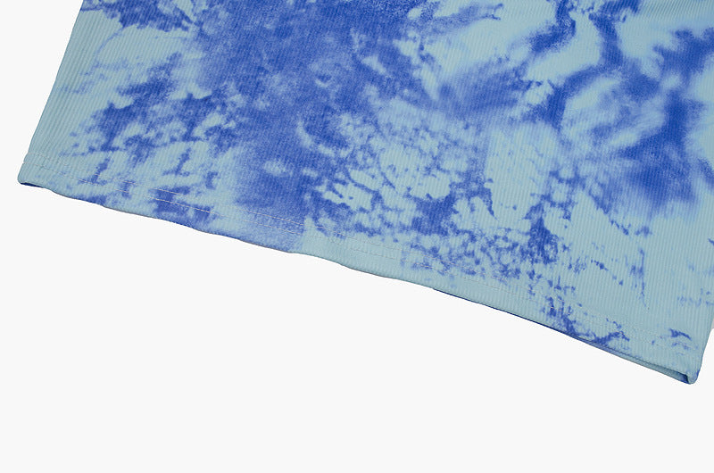 Women Spring Summer Print Stand Collar Long Sleeve Bodycon Dress 14