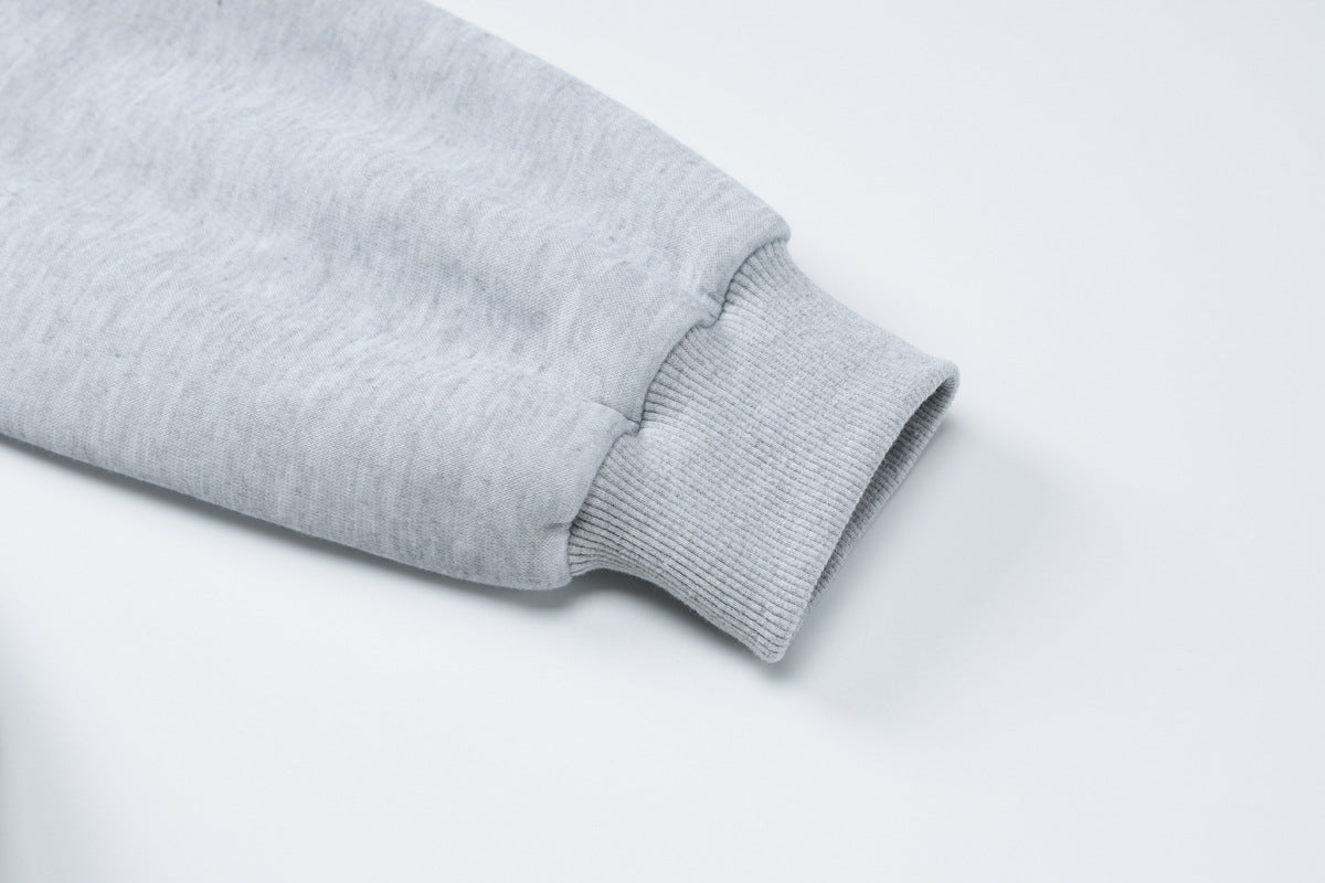 Letter Printed Autumn Winter Women's Long Sleeve Round Neck Top Shorts Fashion Casual Two Piece Set 12