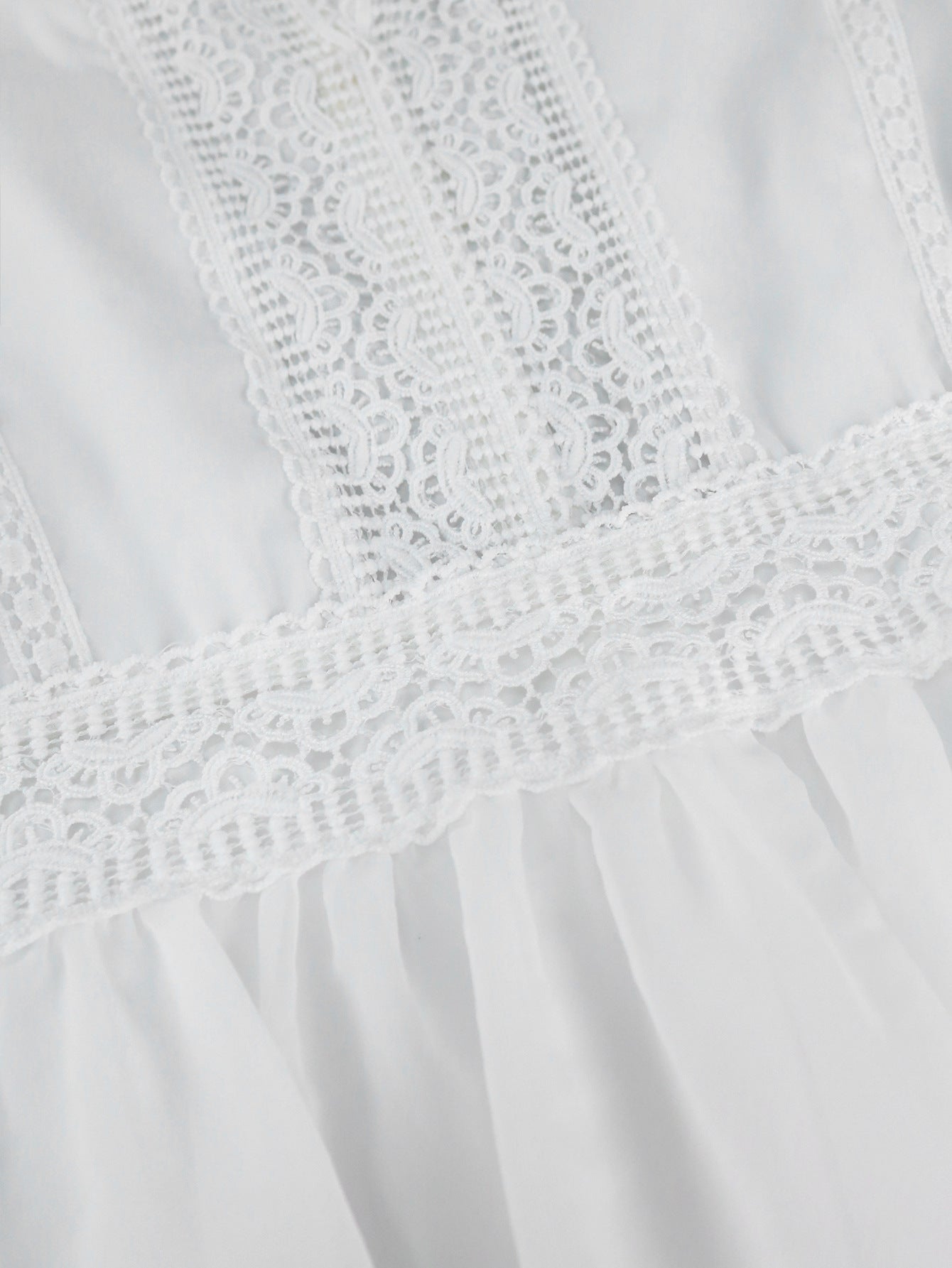 Plus Size Women Half-High Neck Lantern Sleeve Dress 8