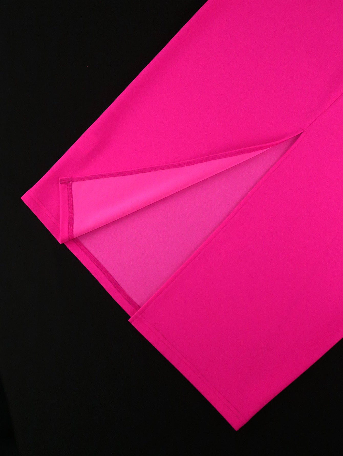 Plus Size Women Solid Flower Dress 11