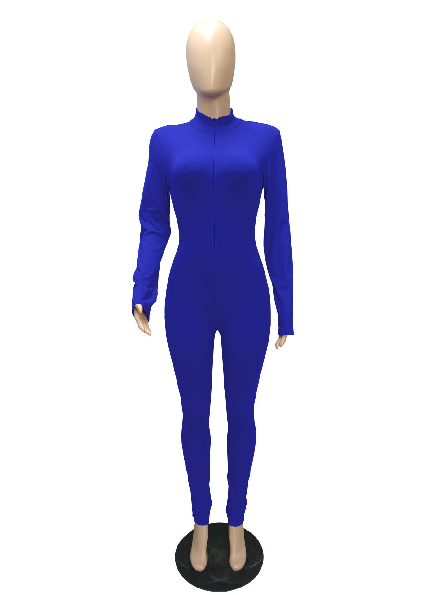 Women Autumn Zipper Jumpsuit 24