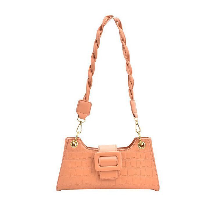 French Armpit Bag Women's Trendy Fashion Crossbody Bag Shoulder Baguette Bag 7