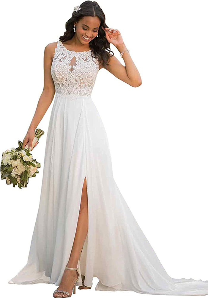 Women See-Through Sexy Split Evening Dress（Processing time need 3-6 days）