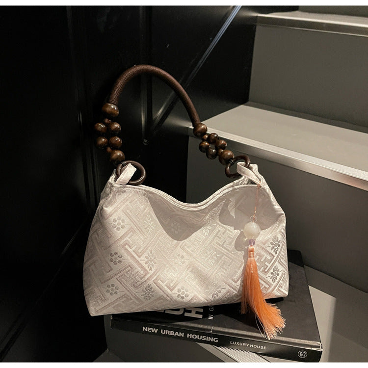 Women retro summer embroidered handbag 11