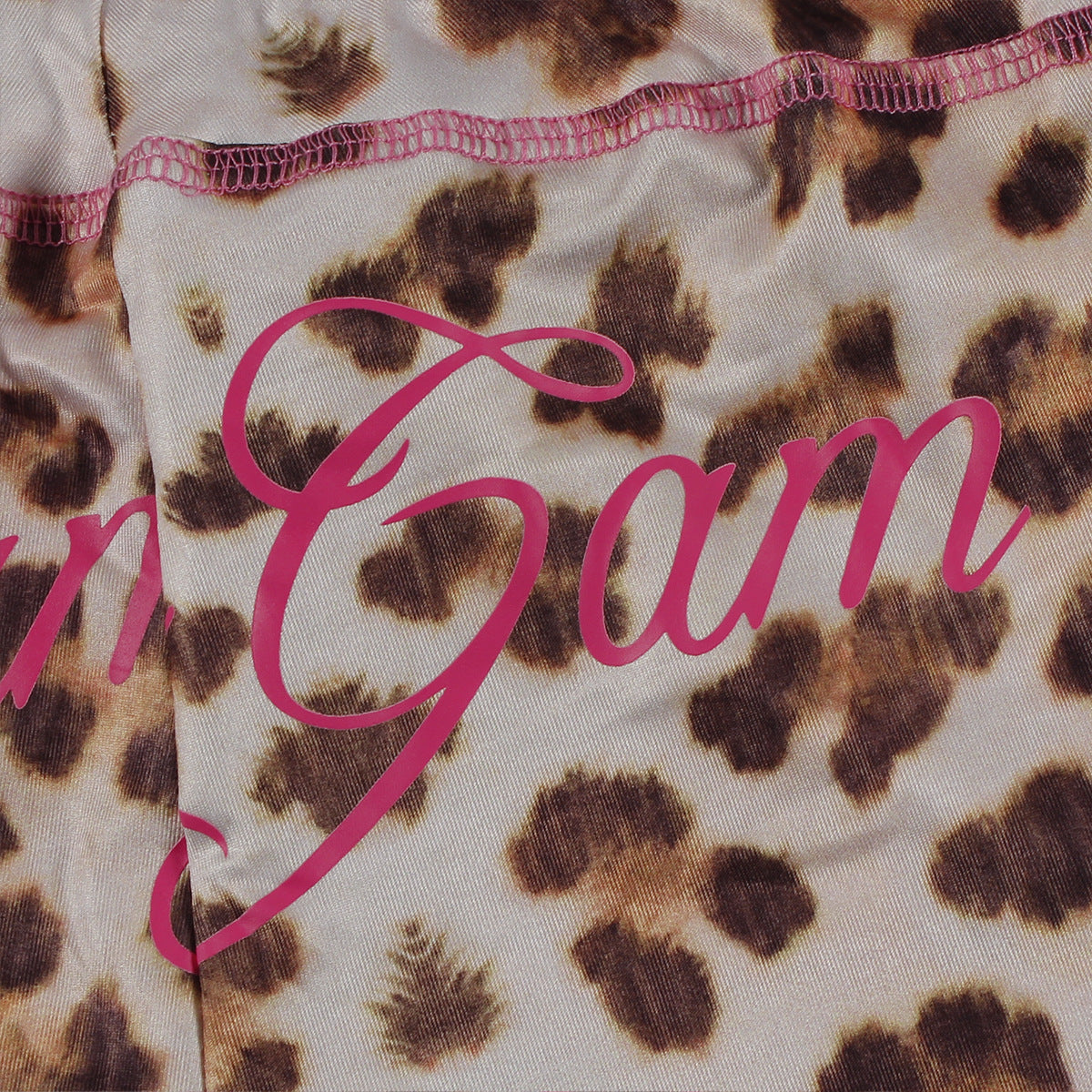 Women's Autumn Leopard Print Hooded Top and Pants Set 16