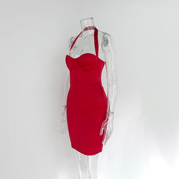 Women Spring Sexy Party Bodycon Backless Dress 10