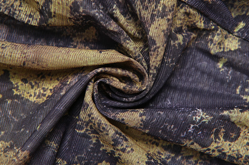 Women autumn sexy street print long sleeve jumpsuit 18