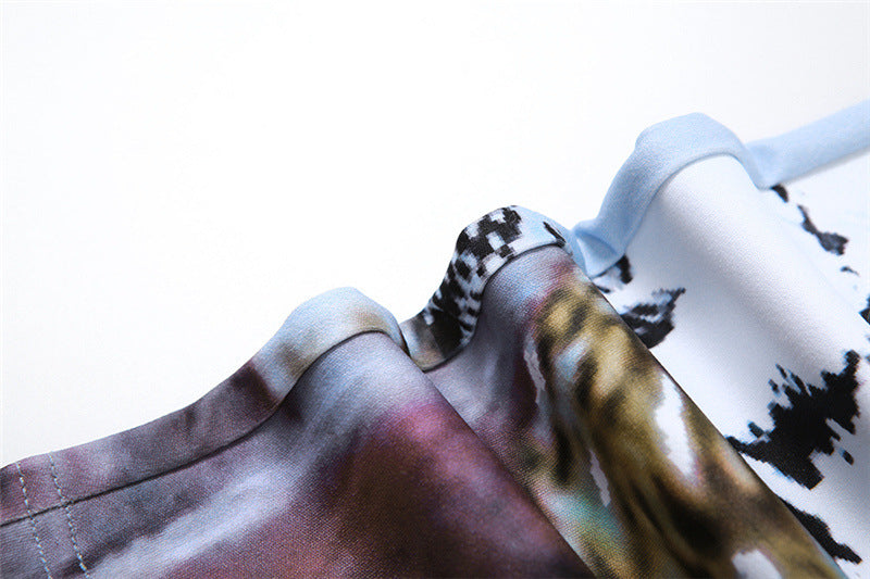 Fall Women Print Style Straight Casual Pants 14