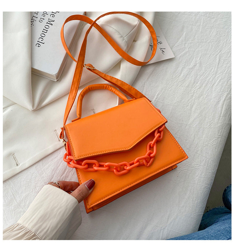 Women Simple Handbag Candy Shoulder Crossbody Bag 35