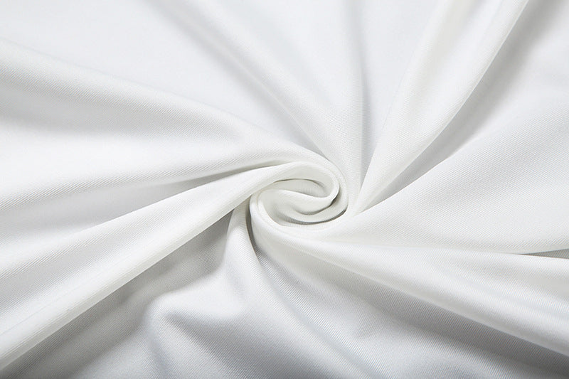 Women autumn/winter sexy backless lace-up off-shoulder bodycon dress 16