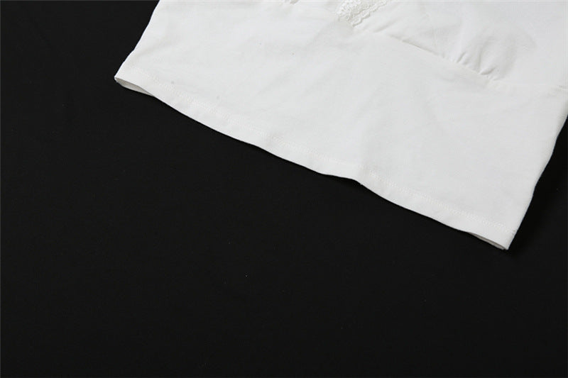 Summer Women sexy lace vest and shorts two-piece set 14