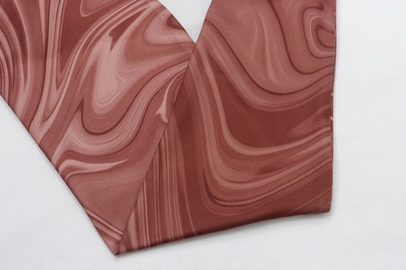 Women Fall Long Sleeve Printed Round Neck Maxi Dress 14