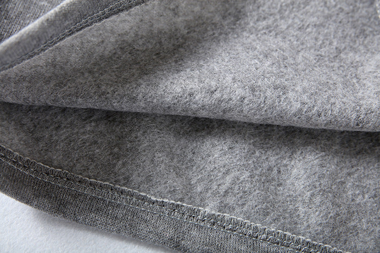 Women Hooded Pocket Zipper Fake Two Piece Loose Jacket Casual Hoodies 19