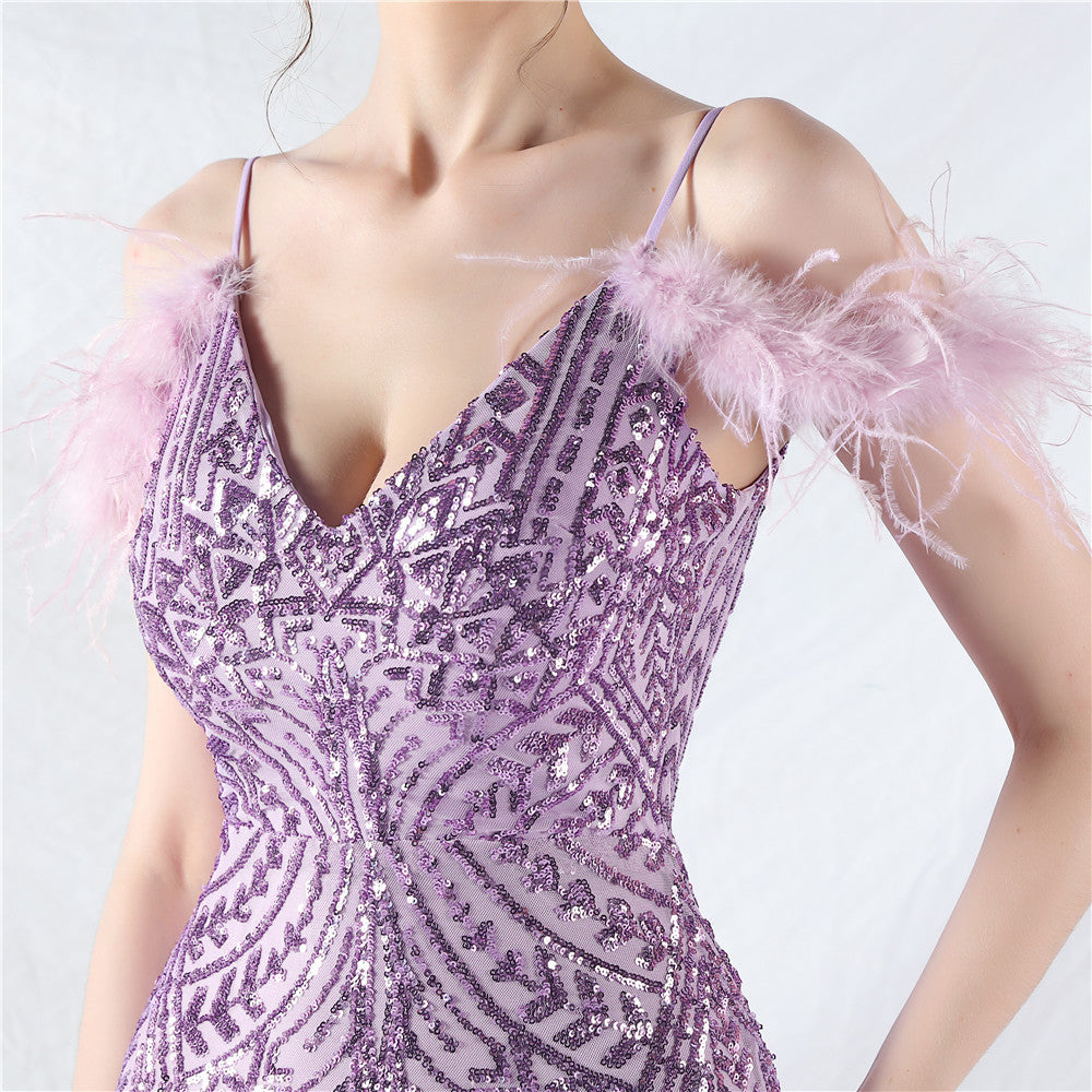 Luxury Sequins Plus Size Formal Party Evening Dress 35