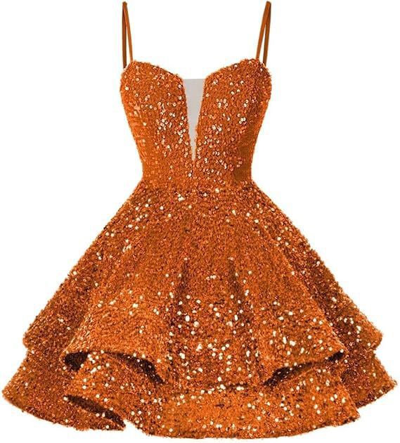 Women Sequined Strapless Sexy Prom Dress 15