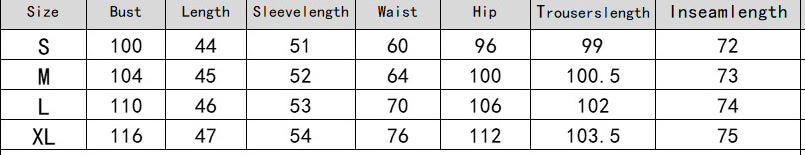 Women Casual zipper Stand Collar Hoodies and Pants two-piece suit 16