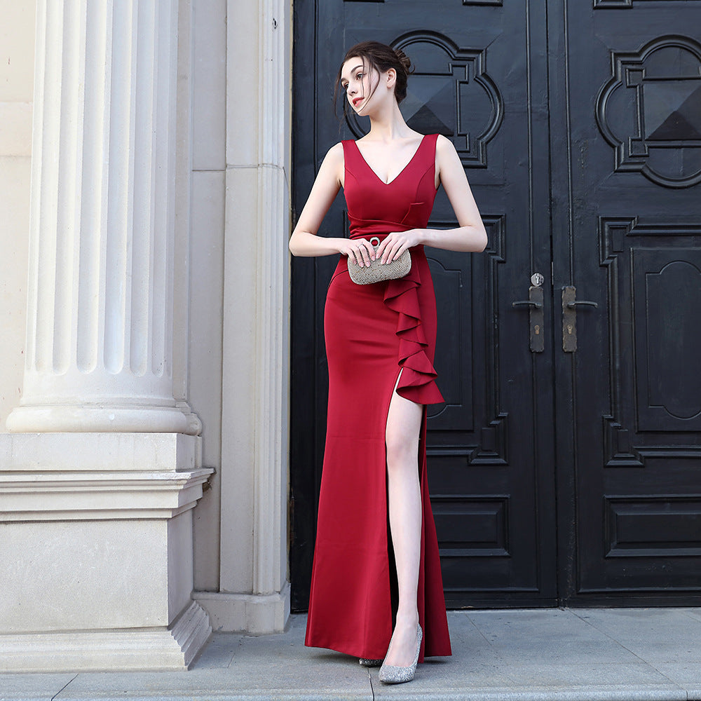 Plus Size Women Formal Party Mermaid Maxi Evening Dress 8