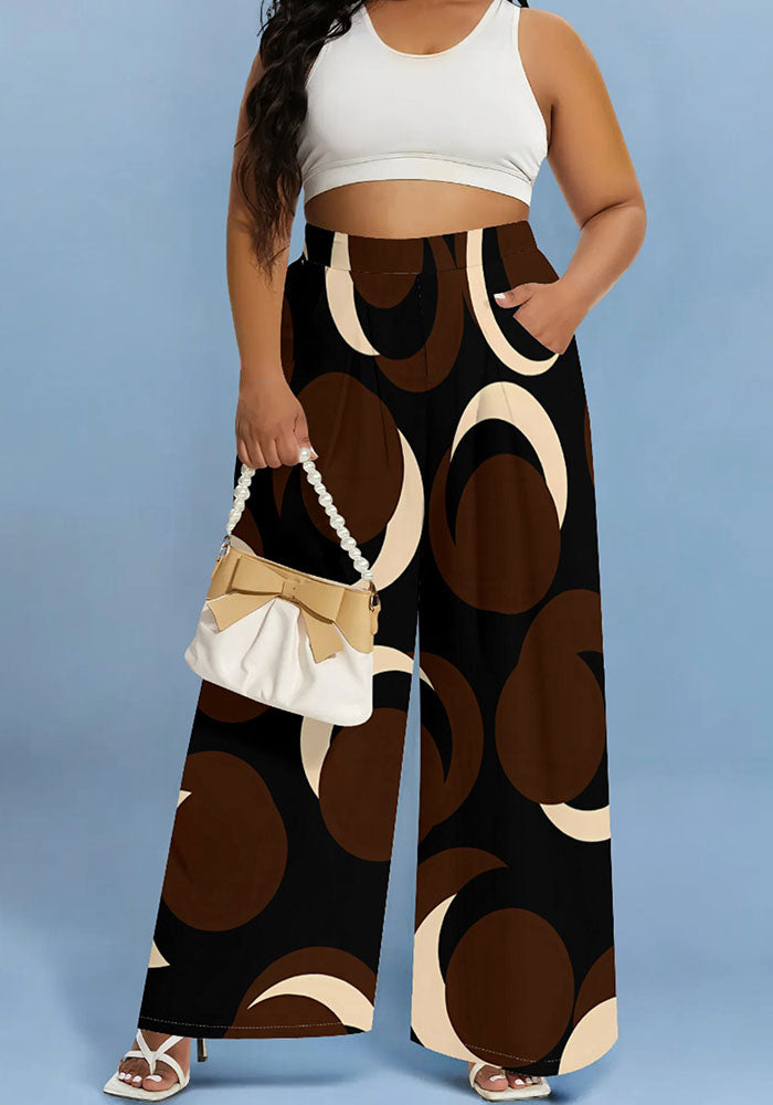 Women printed casual pants