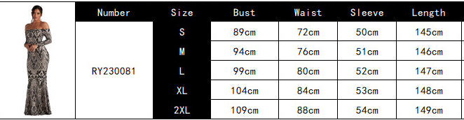 Summer Chic Sequin Sexy Off Shoulder Ormal Party Evening Dress Long Gown 10