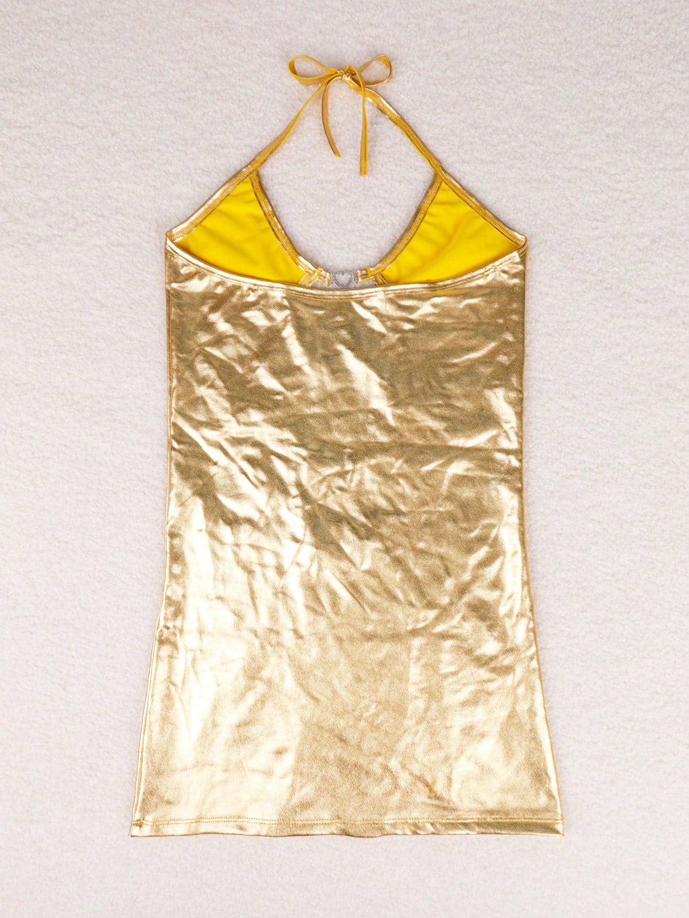 Women tie-neck hollow dress 14