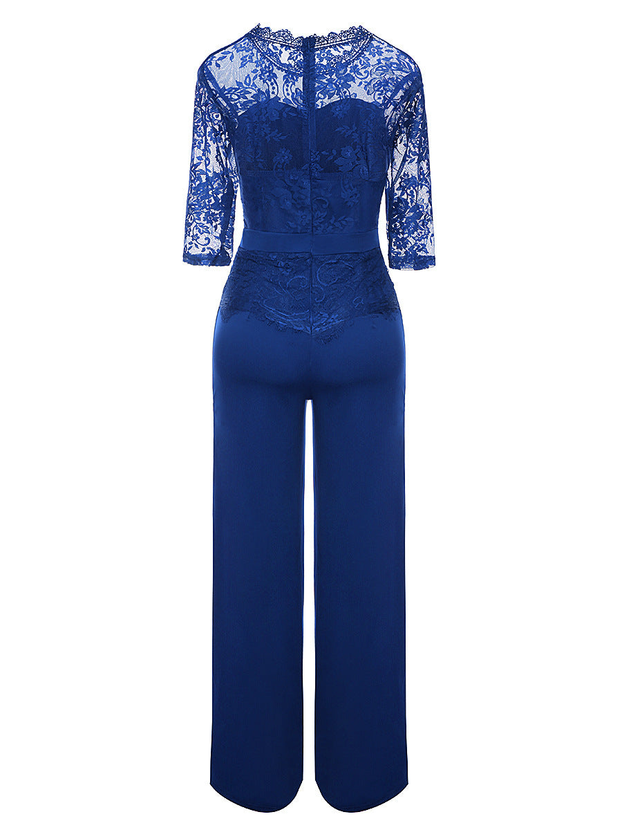 Women sexy lace Jumpsuit 28