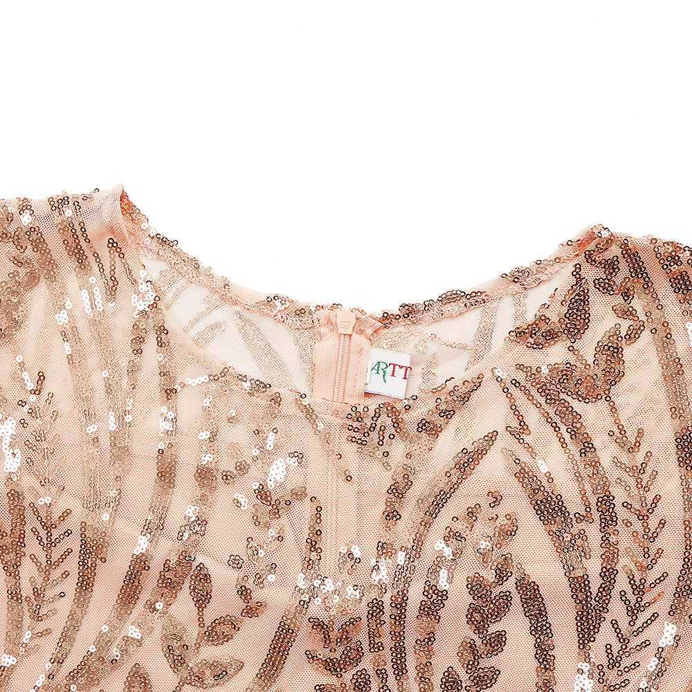 African Women's Wear Plus Size Sequined Formal Party Dress 11