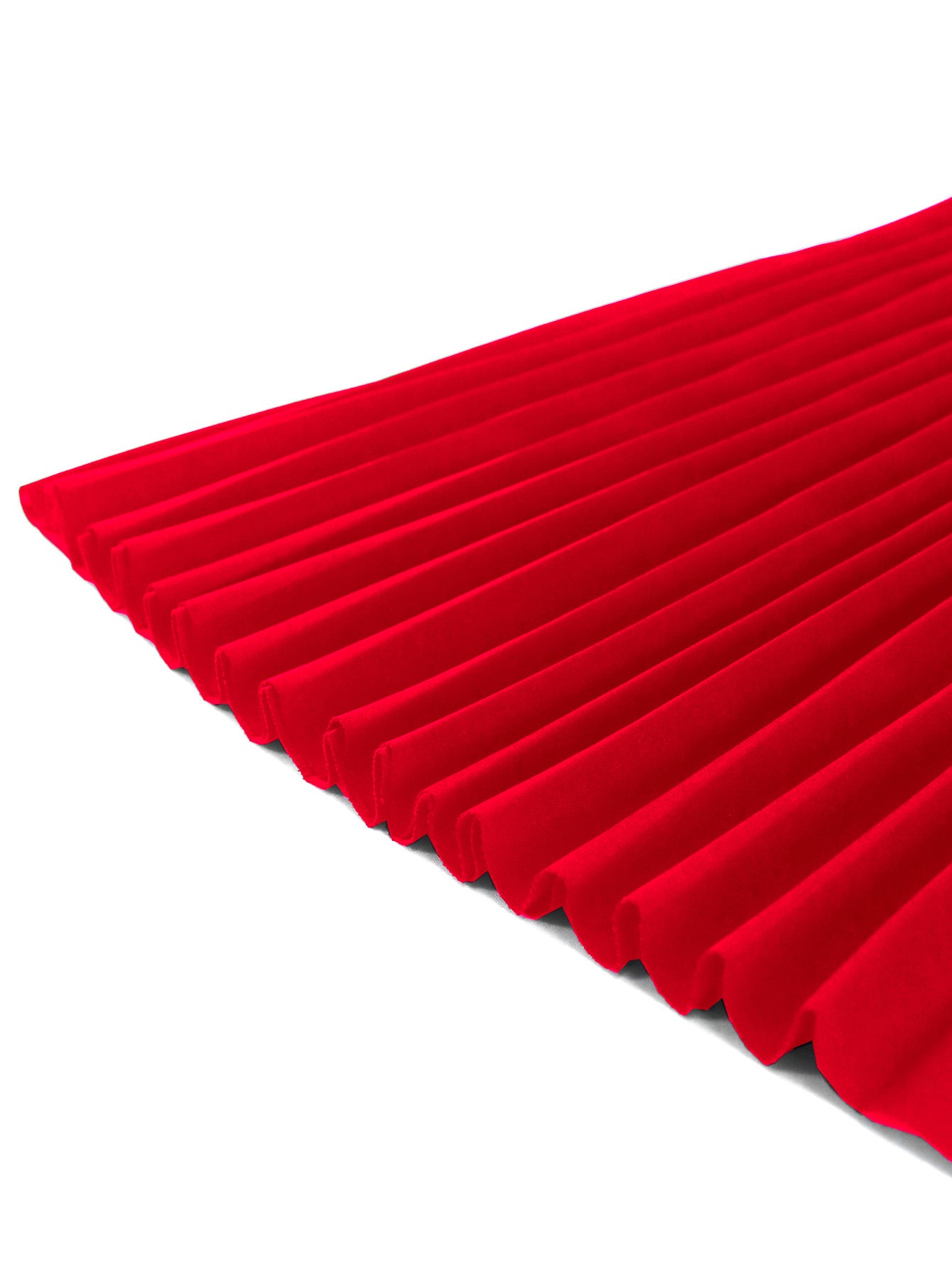 V-neck pleated Bell Bottom sleeve dress Career Formal Party pleated Dresses 14