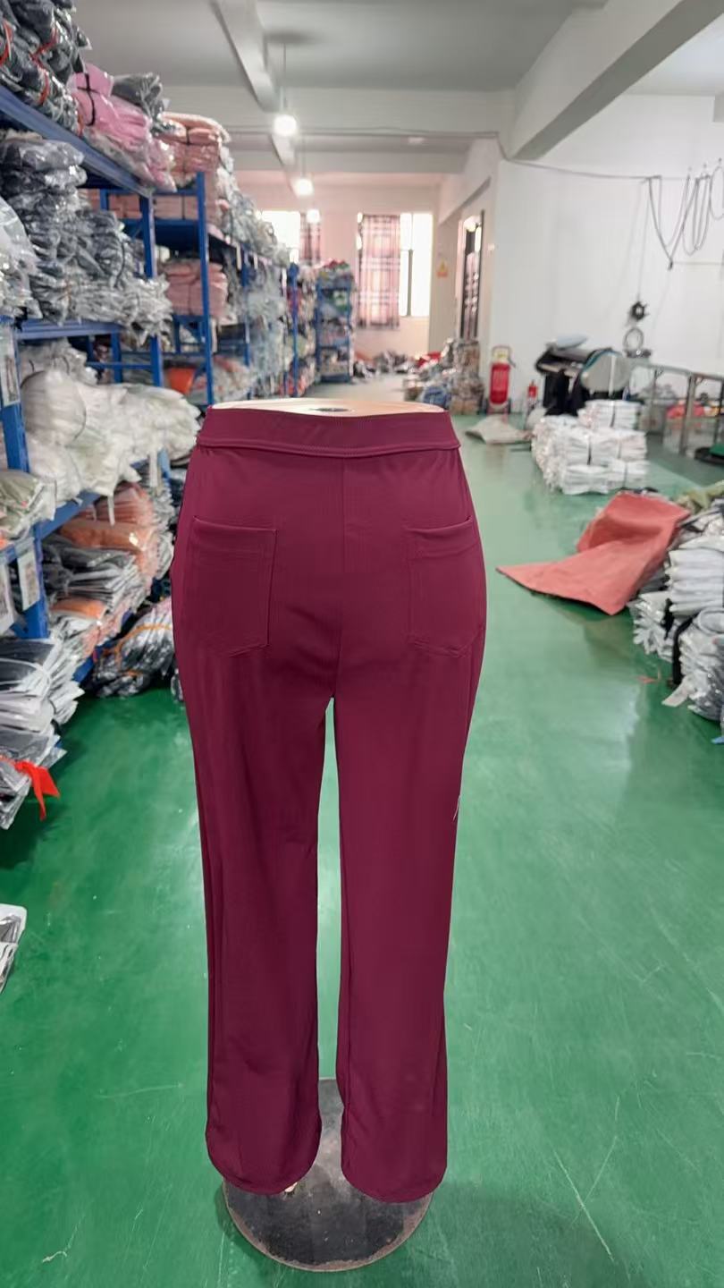 Women Casual Stretchy Pocket Pants 18
