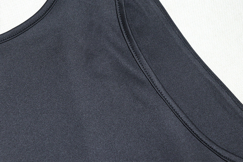 Sexy Deep V-Neck Sleeveless Bodycon Irregular Dress Trendy Female Dress 18