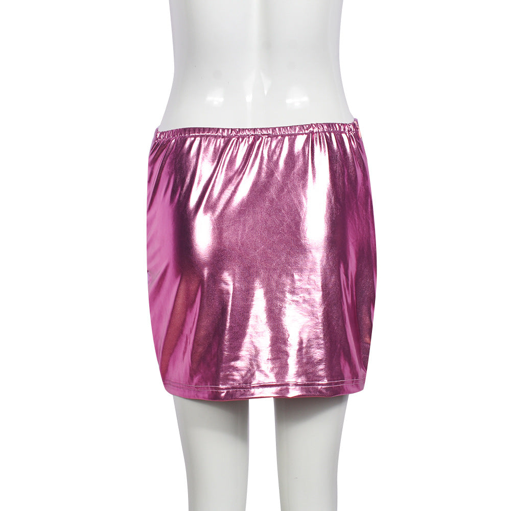 Women Irregular Padded Mini Skirt 11