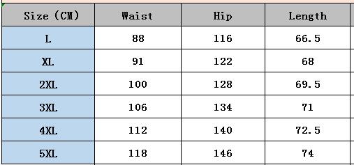 High Waist Elastic Plus Size Ripped Denim Pants 4