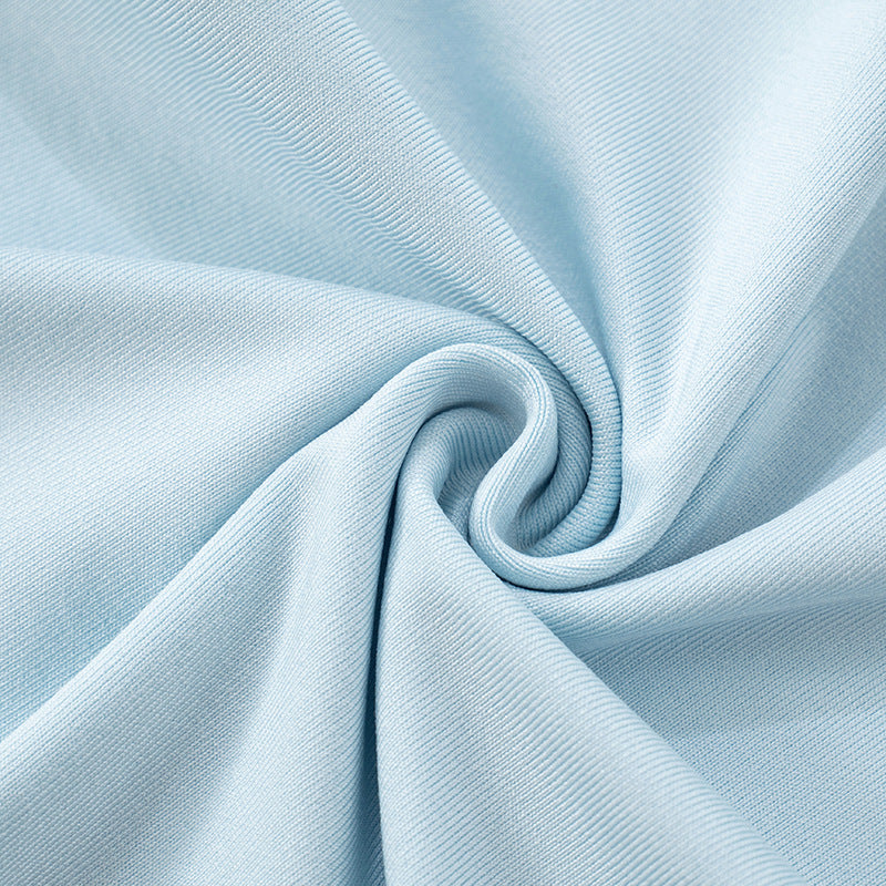 Women summer sexy Solid Round Neck short-sleeved T-shirt Top and shorts two-piece set 27