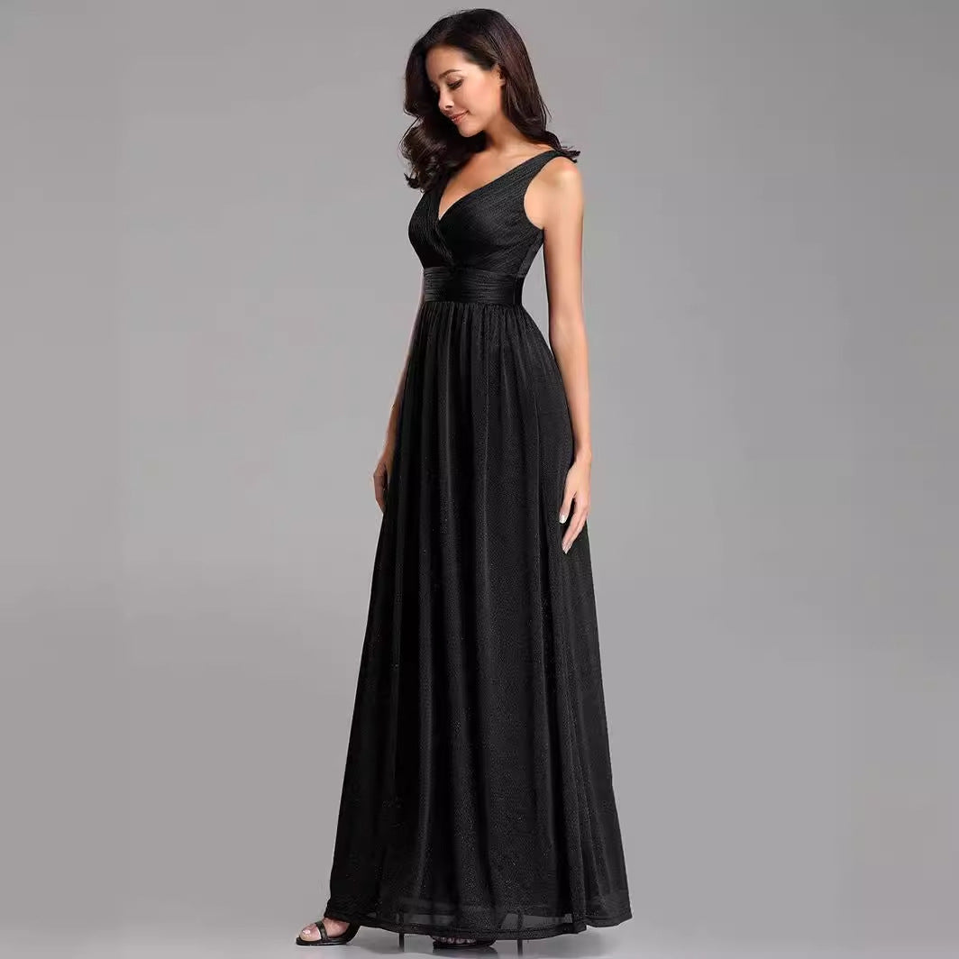 Elegant Sexy V-Neck Low Back Evening Dress Formal Party Gown（Processing time need 3-6 days） 14