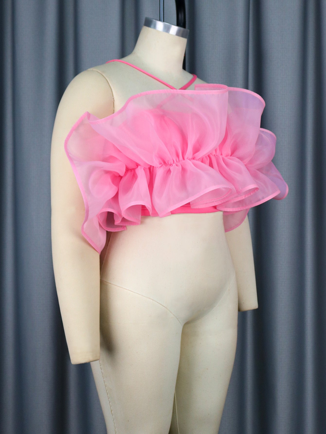 Women Camisole Sexy Mesh Top 9