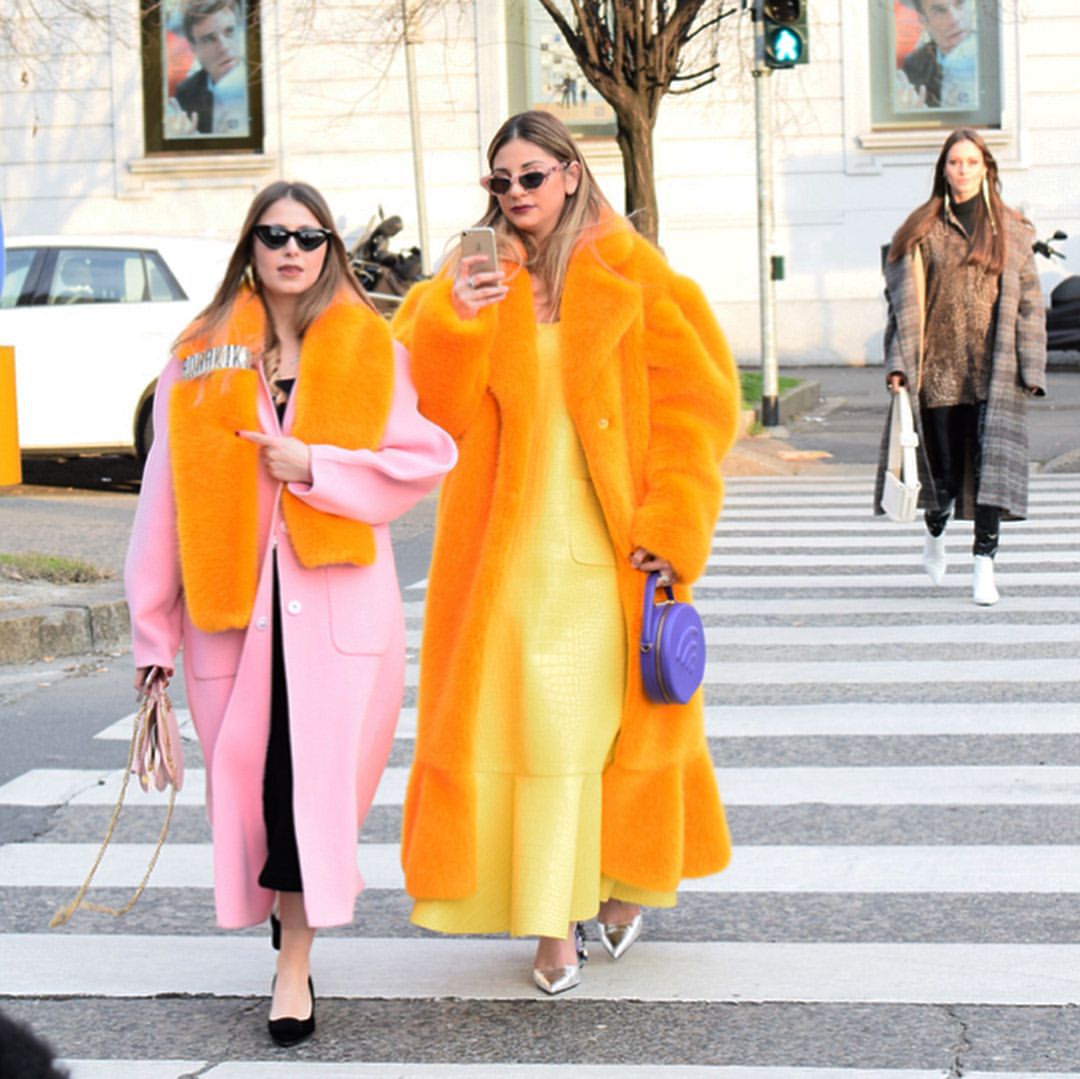 Women Faux furry Long Sleeve Jacket