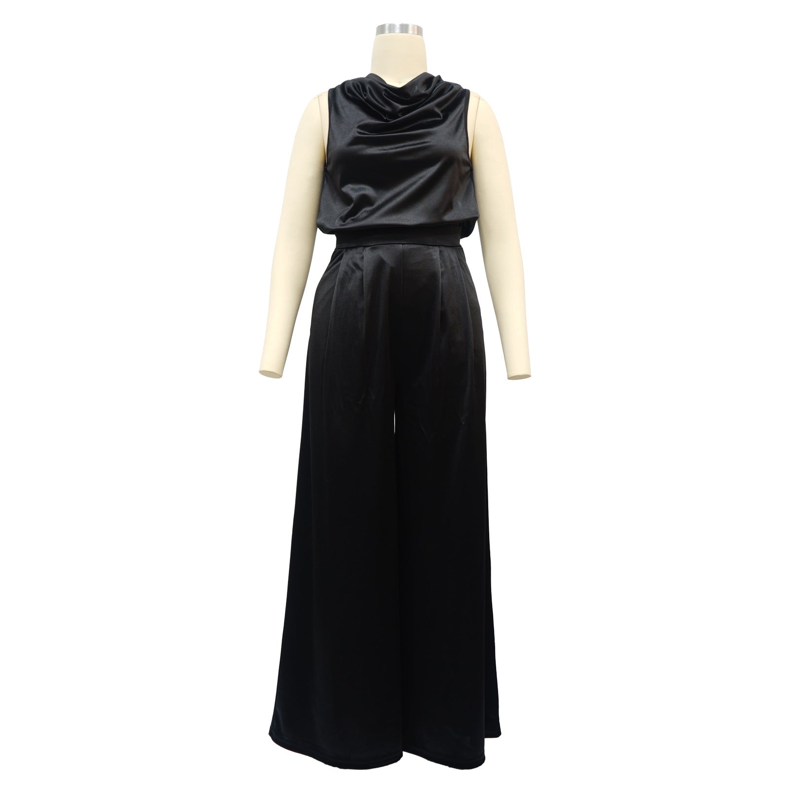 Women Sleeveless Top and Pant Casual Two-piece Set 10