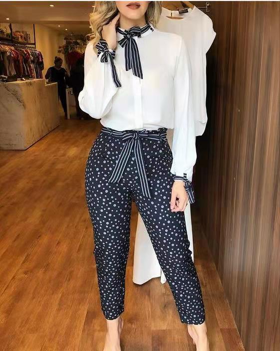 Shirt+Pants Casual Two-Piece Set 3