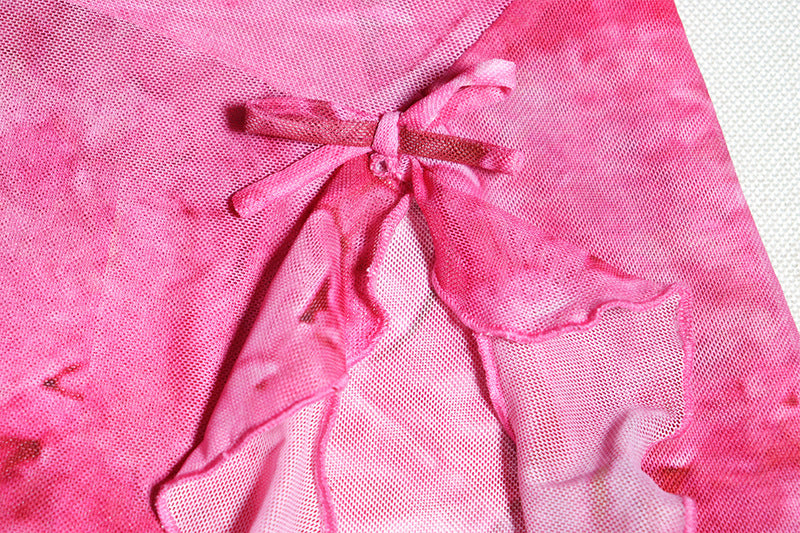 Women printed camisole and slit skirt two-piece set 16