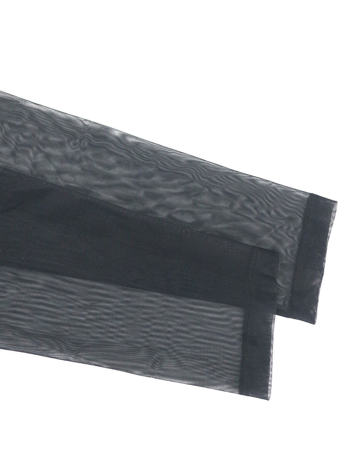 See-Through Long Sleeve High Waist Elegant Beaded High Waist Party Evening Long Dress 11