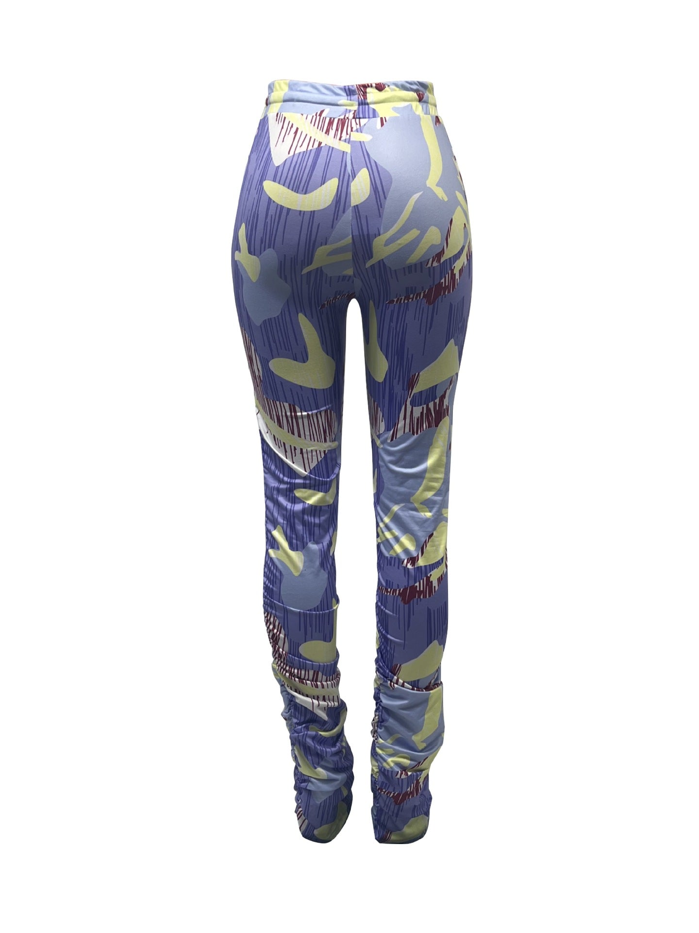 Women Printed Pocket Trousers 10