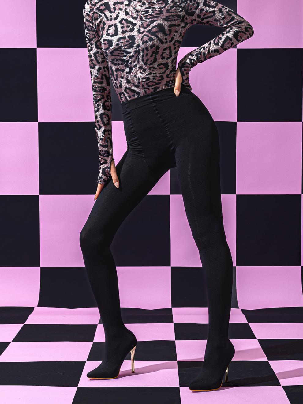 Pointed Stiletto Fashionable Sexy Women's Leggings Shoes 3