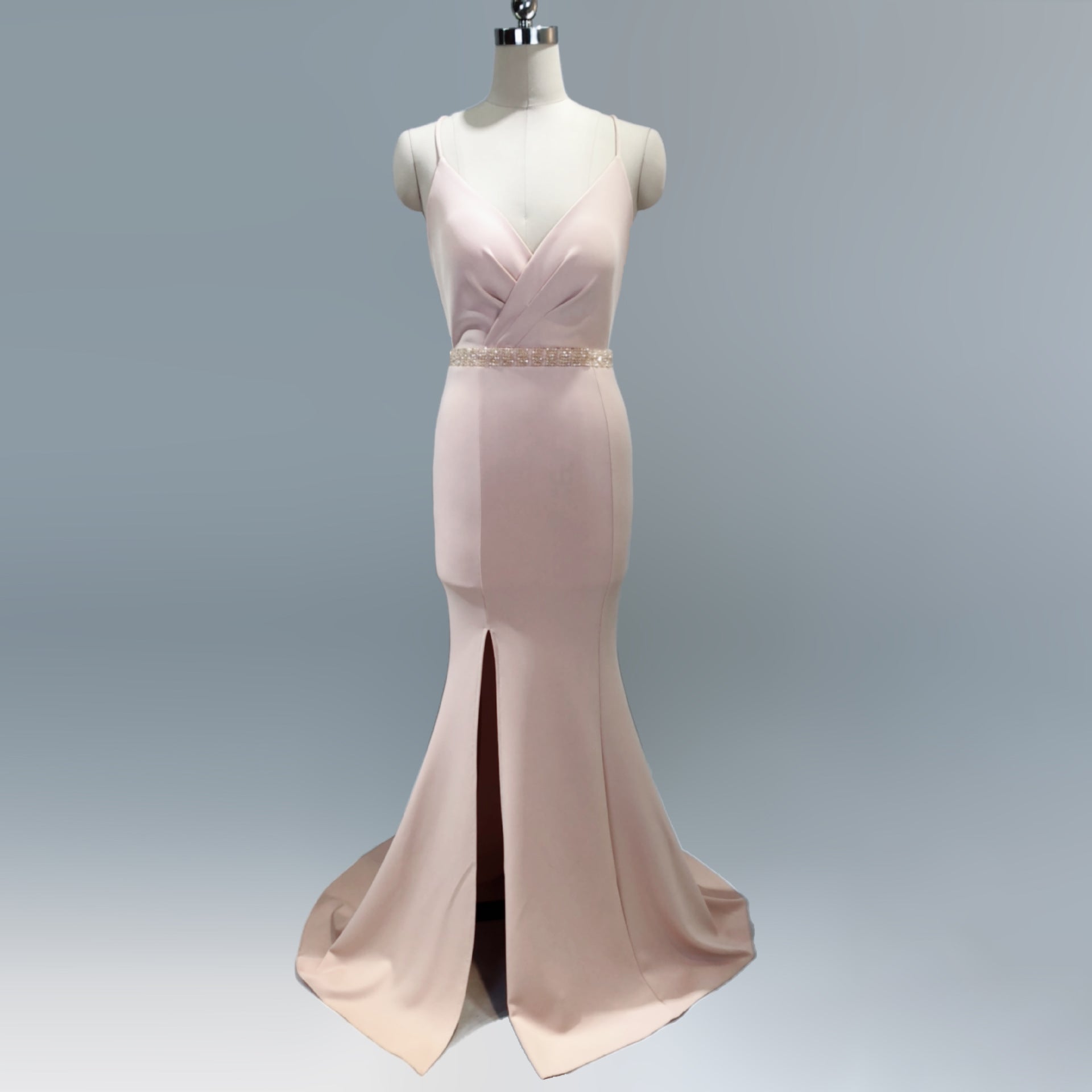 Trailing sexy slim evening dress Slim Fit Bodycon annual meeting host party club evening dress 42